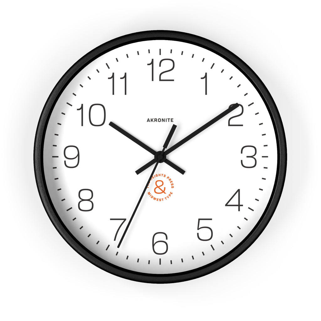The Akronite Wall Clock