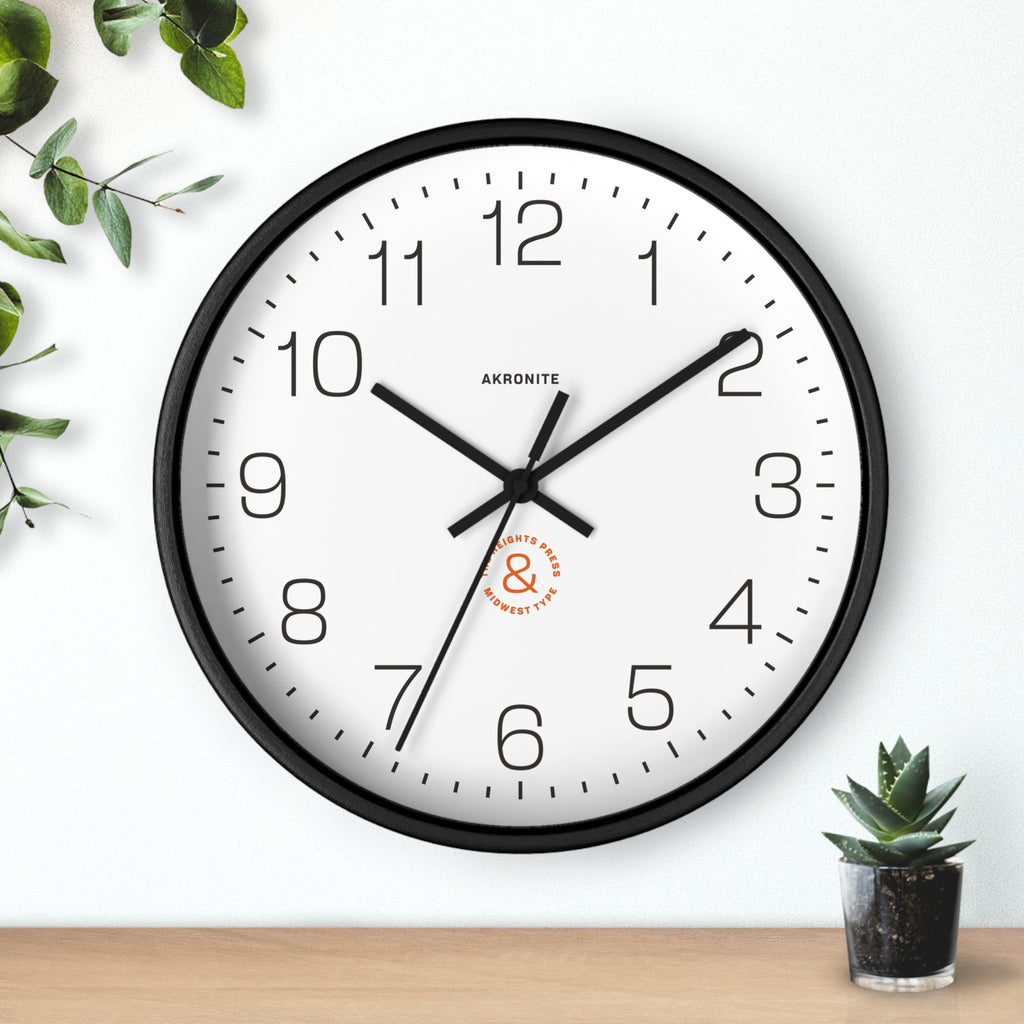 The Akronite Wall Clock