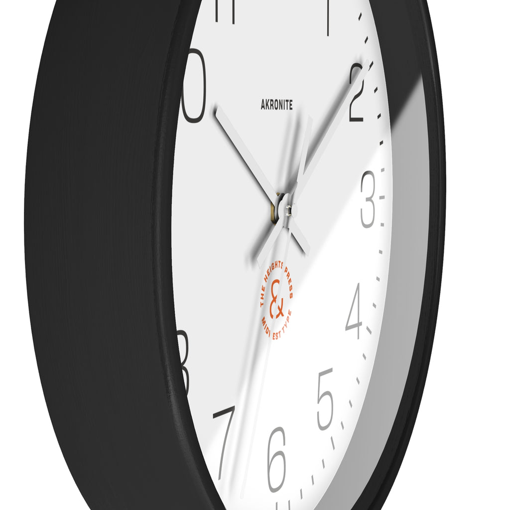 The Akronite Wall Clock
