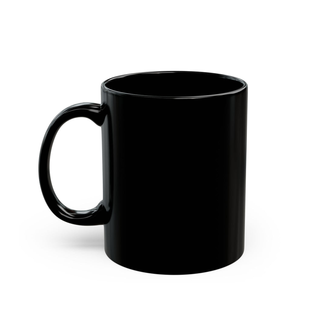 Midwest Type Logo Black Ceramic Coffee Mug
