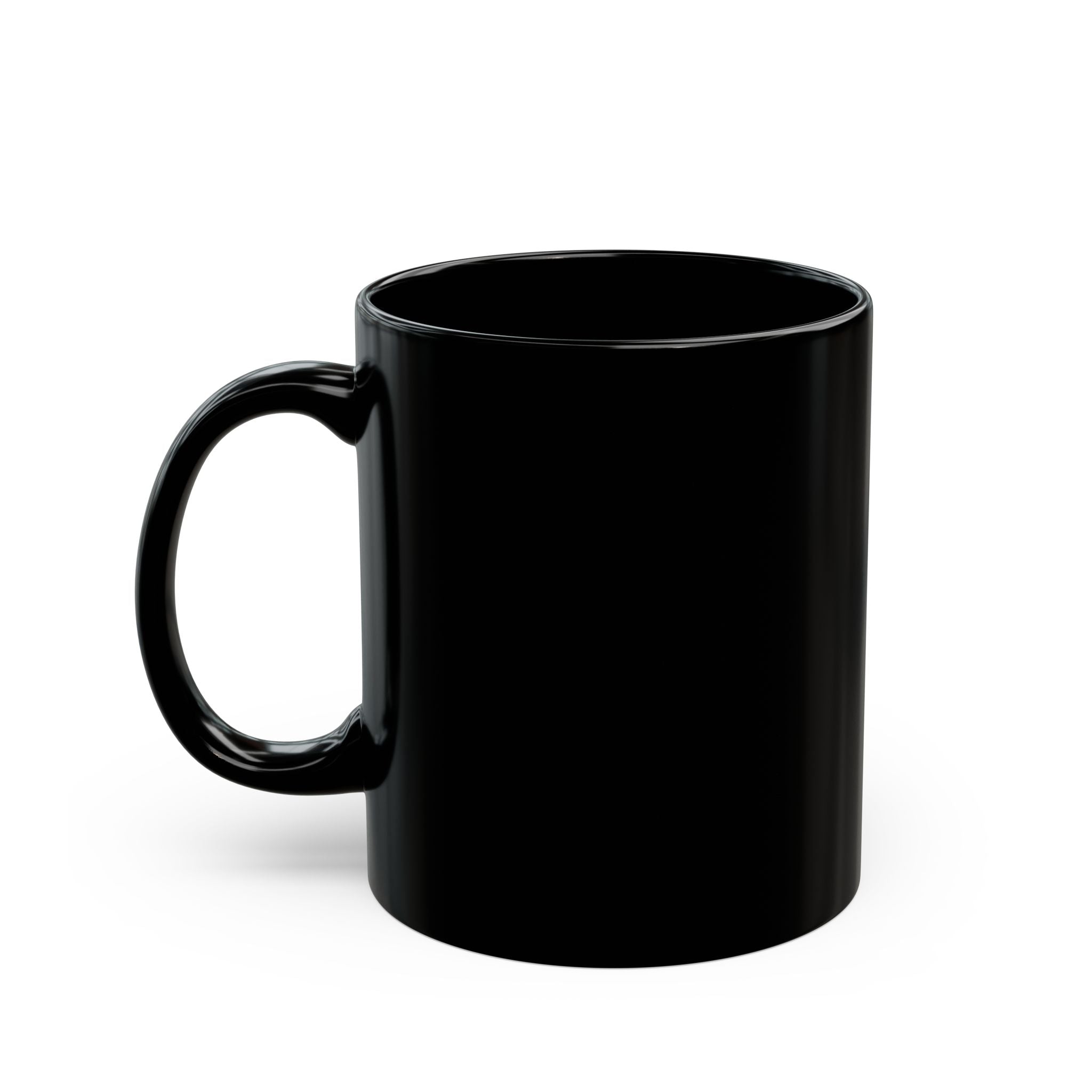 Midwest Type Logo Black Ceramic Coffee Mug