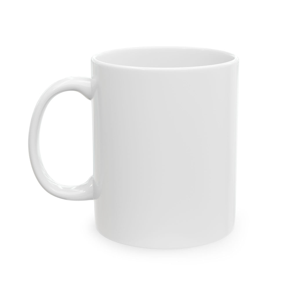 Meet Joe, Black White Ceramic Coffee Mug