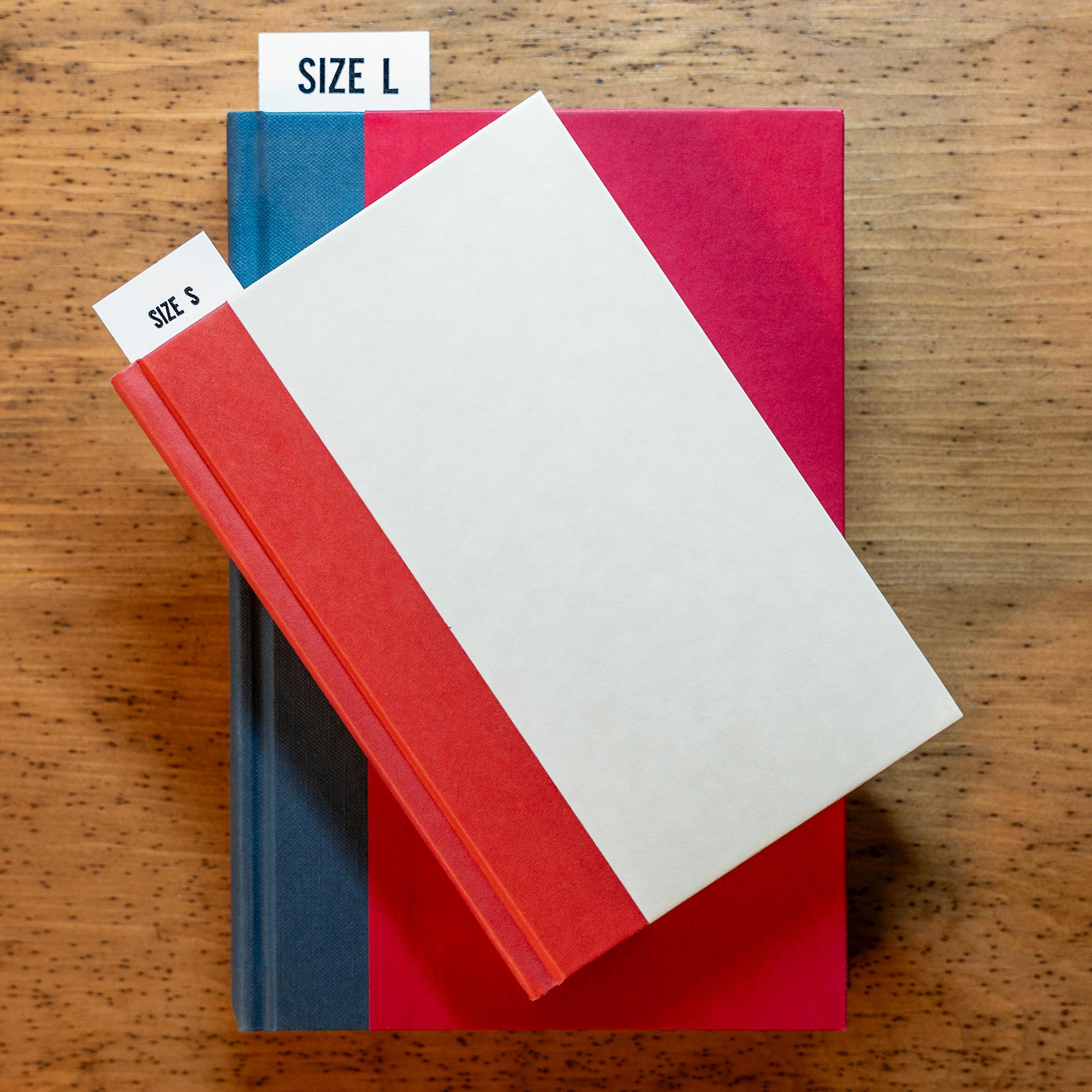 Small and Large Letterpress Bookmarks